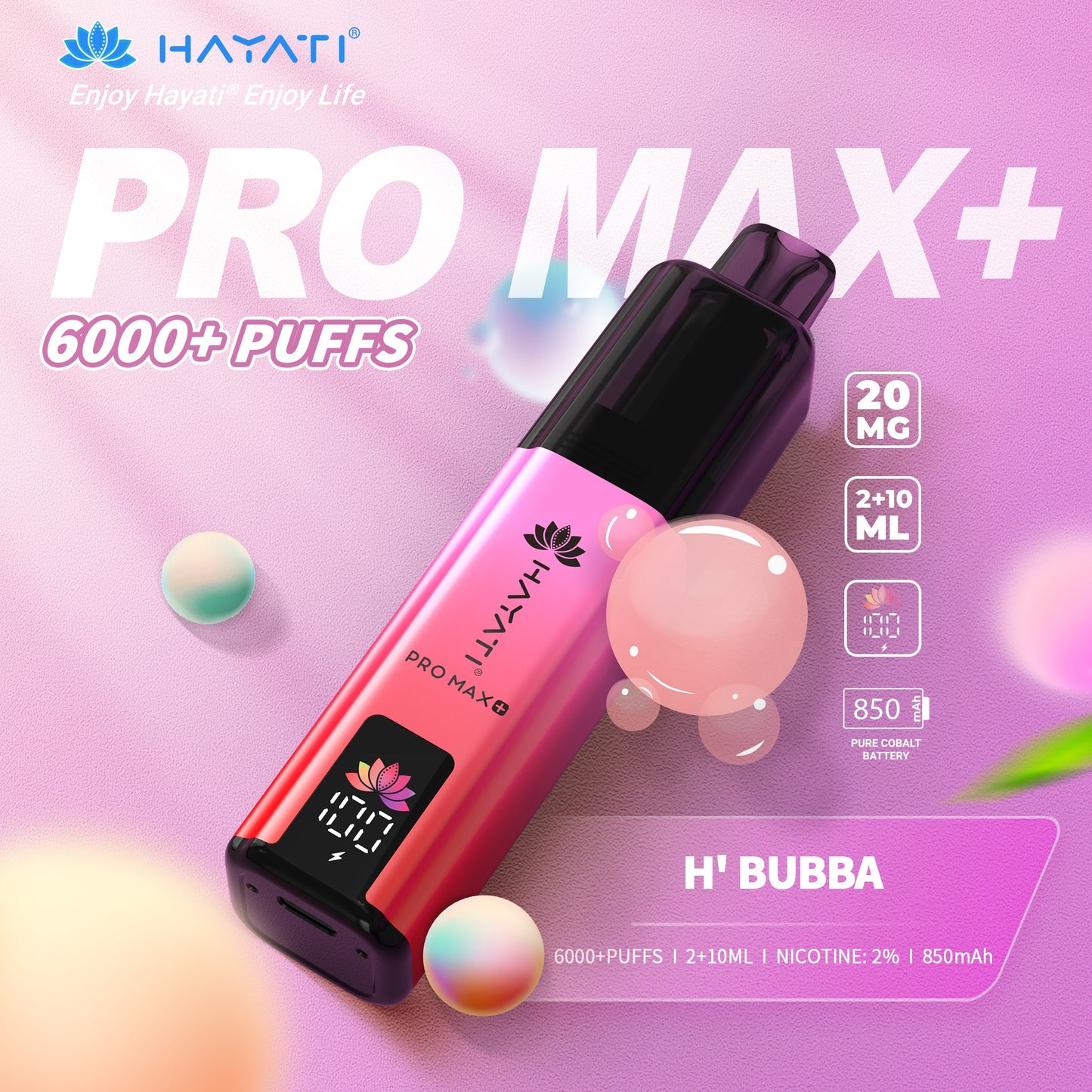 Hayati Pro Max + 6000 Puffs  | Best Price | UK | Vapes Wholesale