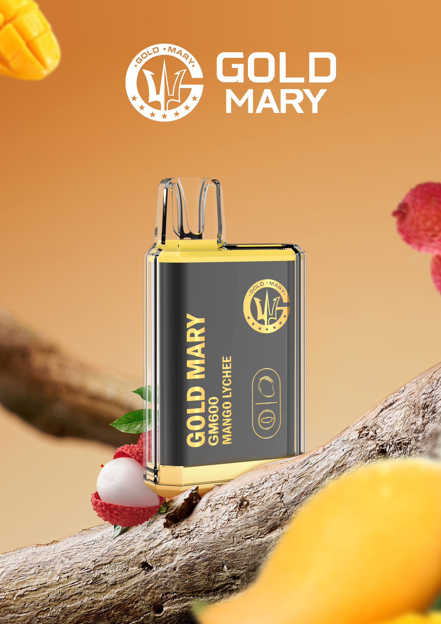 Gold Mary GM 600 2 ml/mg | Mesh Coil | Disposable Vape - vapeswholesale