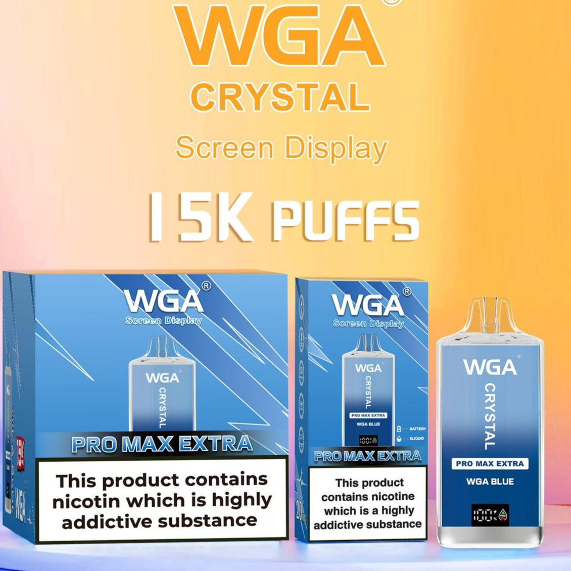 Crystal Pro Max Extra WGA CRYSTAL 15K | Best Price | UK - vapeswholesale