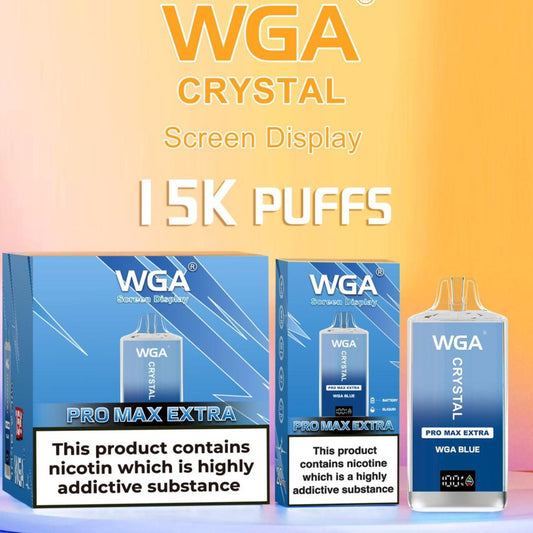 Crystal Pro Max Extra WGA CRYSTAL 15K | Best Price | UK - vapeswholesale