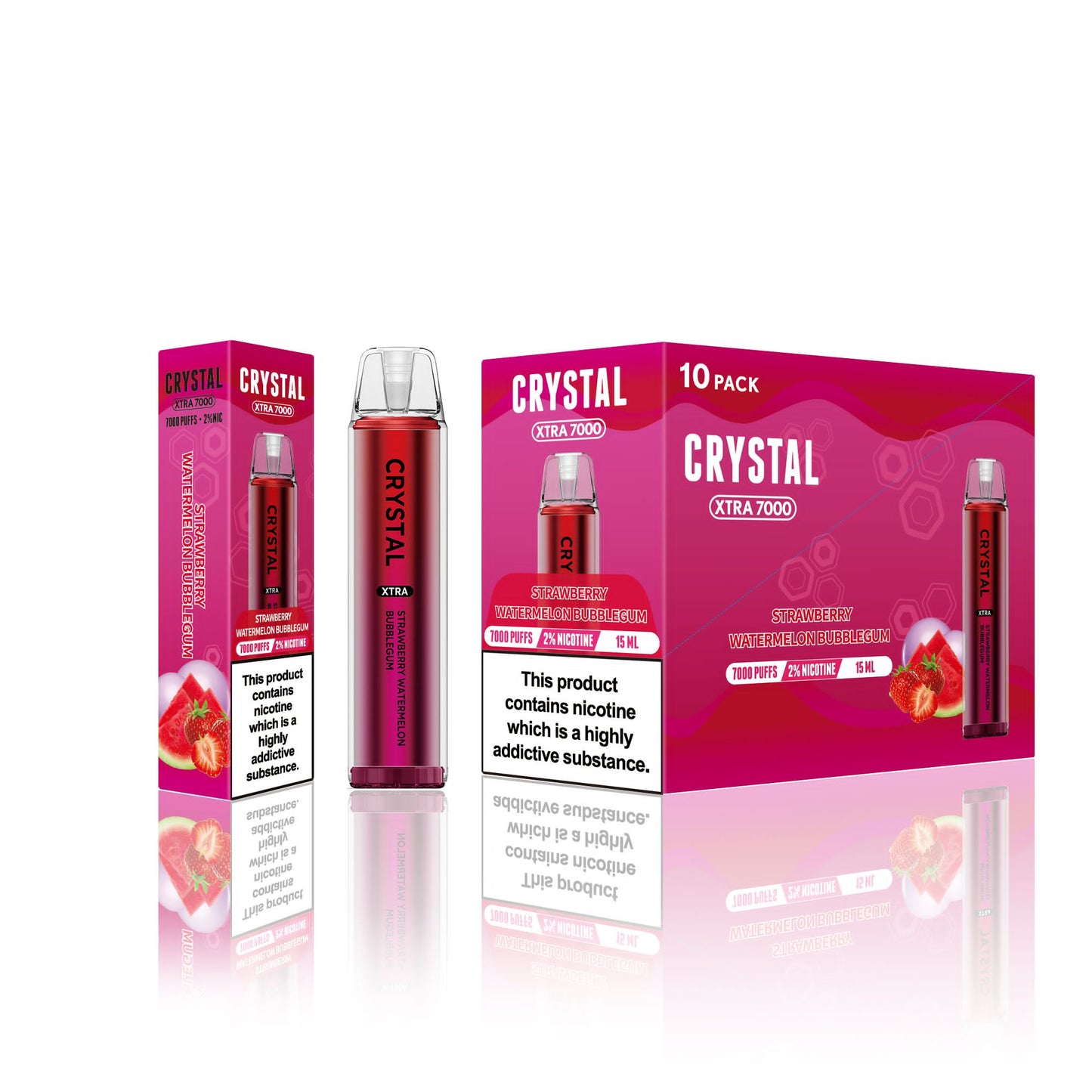 Crystal Xtra 7000 | Disposable Vape | Best Price | UK - vapeswholesale