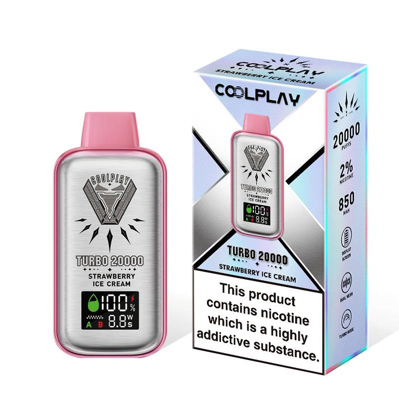 COOLPLAY TURBO 20K Puffs Disposable Vape | Wholesale | UK - vapeswholesale