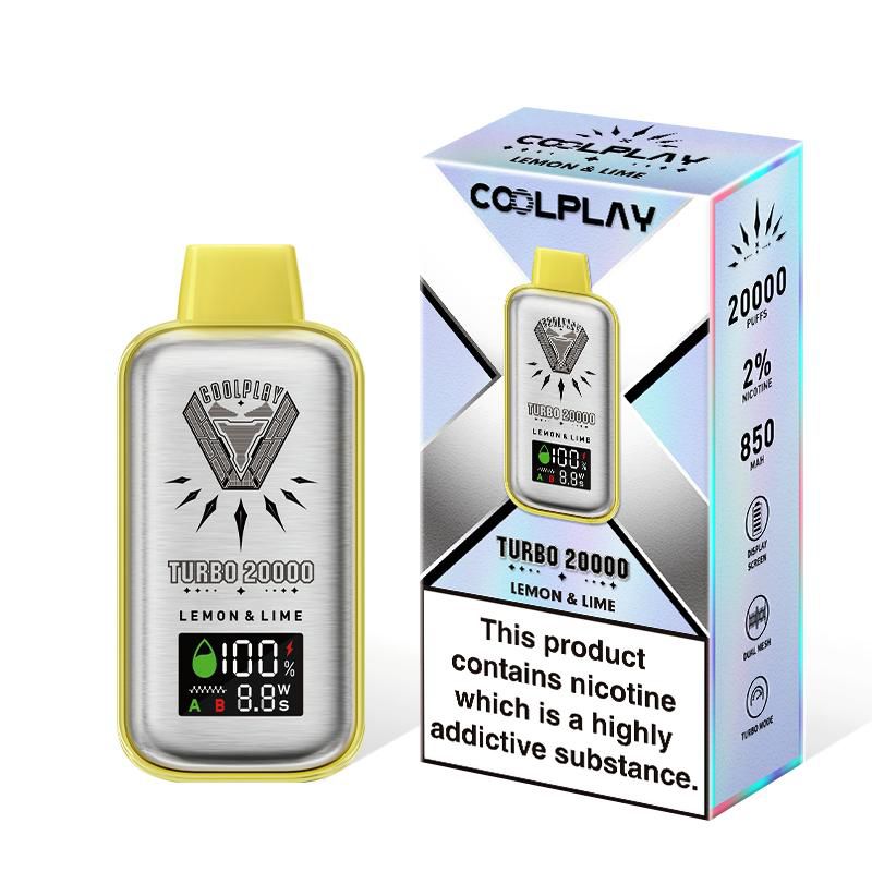 COOLPLAY TURBO 20K Puffs Disposable Vape | Wholesale | UK - vapeswholesale