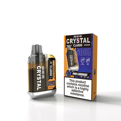 SKE Crystal CL6000 Disposable Vape | 6000 Puffs | Best Price UK - vapeswholesale