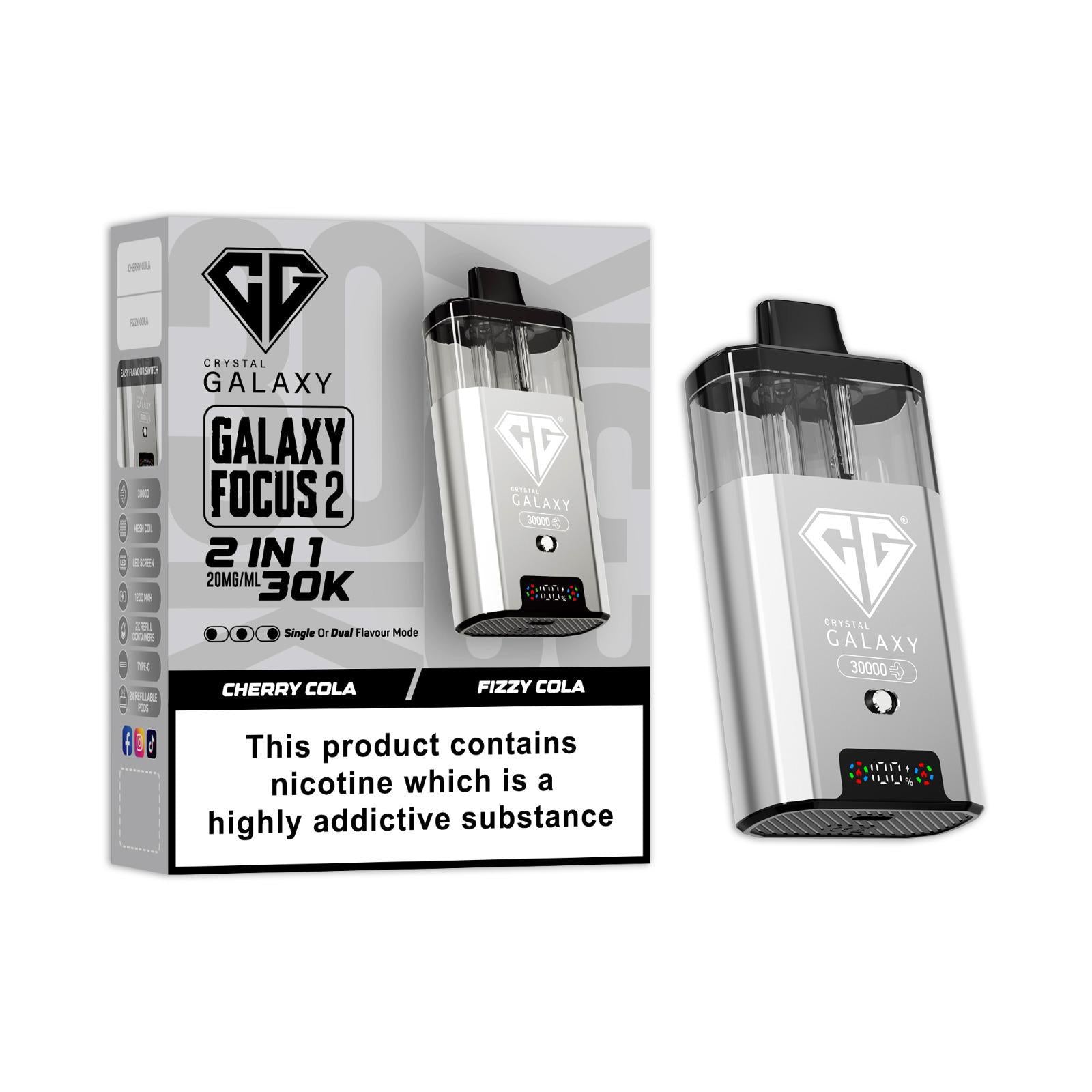 Crystal Galaxy Focus 2 30K Vape Kit