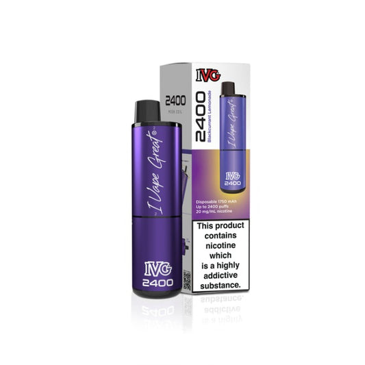 IVG 2400 Disposable 4 in 1 Disposable Vape | Best Prices | UK - vapeswholesale