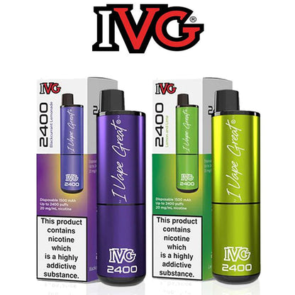 IVG 2400 Disposable 4 in 1 Disposable Vape | Best Prices | UK - vapeswholesale