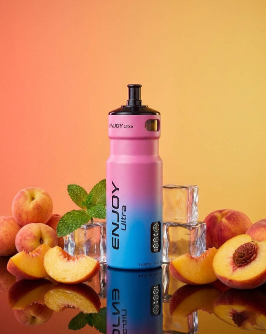 Enjoy Ultra Refillable Vape Kit 9000 Puffs 20mg - Juicy Peach