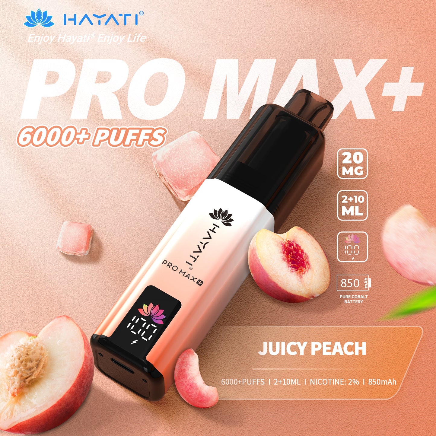 Hayati Pro Max + 6000 Puffs  | Best Price | UK | Vapes Wholesale