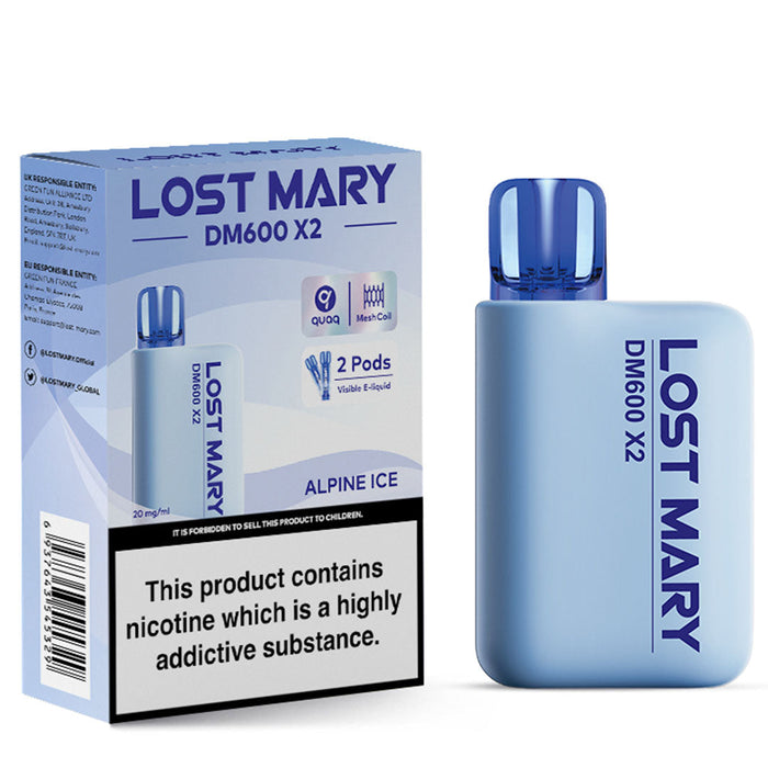 Lost Mary DM600 X2 Disposable Pod Kit | Best Price | UK | 5 Pcs - vapeswholesale