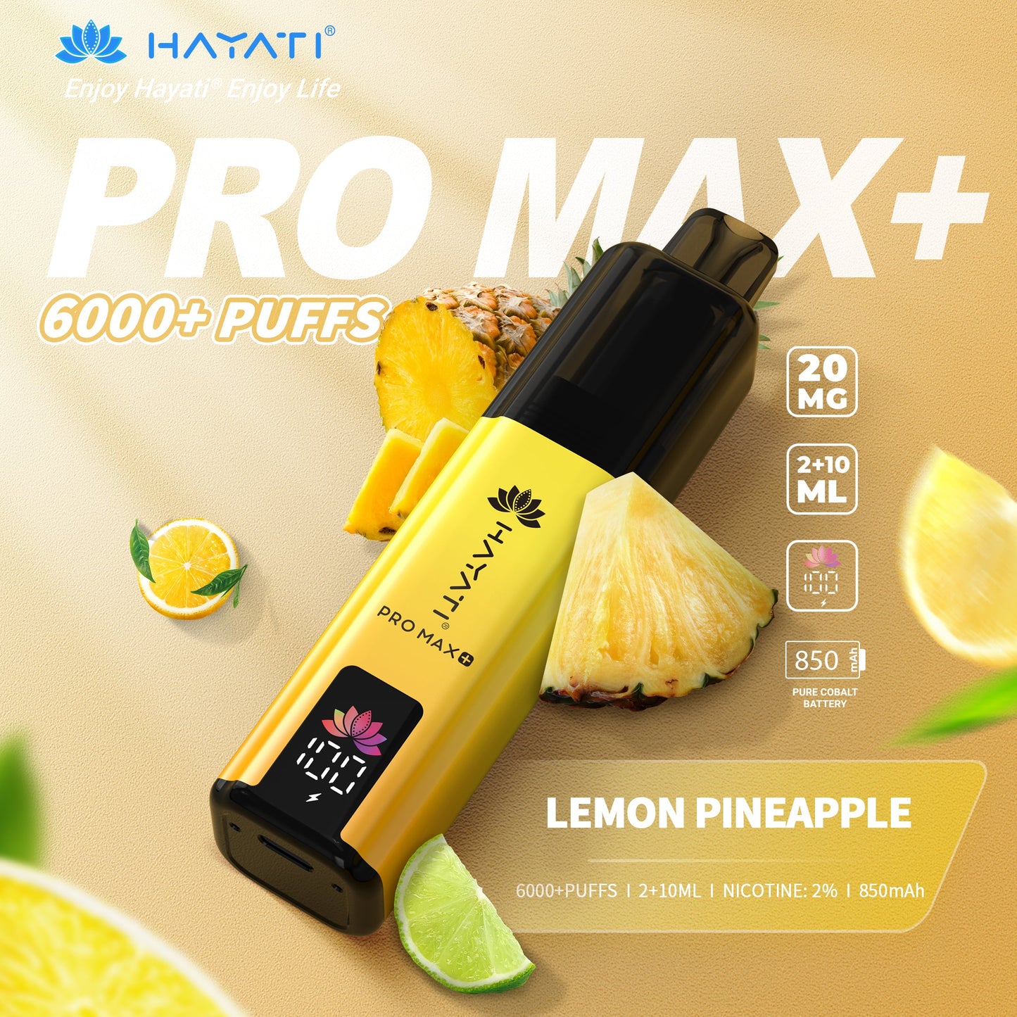 Hayati Pro Max + 6000 Puffs  | Best Price | UK | Vapes Wholesale