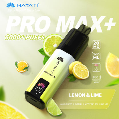 Hayati Pro Max + 6000 Puffs  | Best Price | UK | Vapes Wholesale