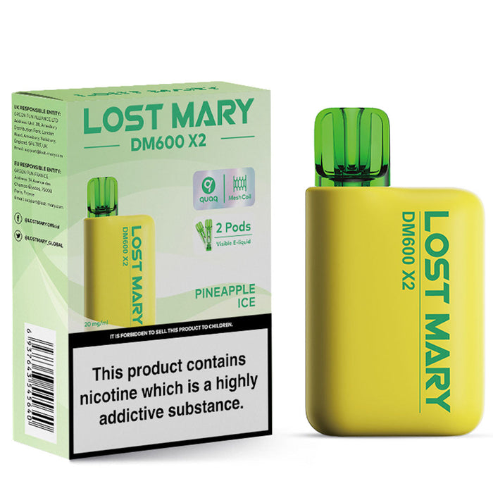 Lost Mary DM600 X2 Disposable Pod Kit | Best Price | UK | 5 Pcs - vapeswholesale