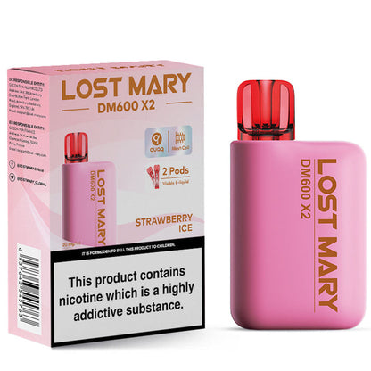 Lost Mary DM600 X2 Disposable Pod Kit | Best Price | UK | 5 Pcs - vapeswholesale