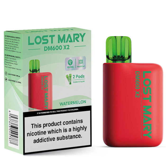 Lost Mary DM600 X2 Disposable Pod Kit | Best Price | UK | 5 Pcs - vapeswholesale