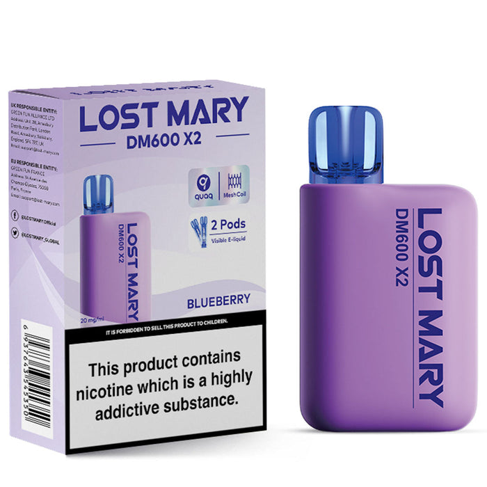 Lost Mary DM600 X2 Disposable Pod Kit | Best Price | UK | 5 Pcs - vapeswholesale