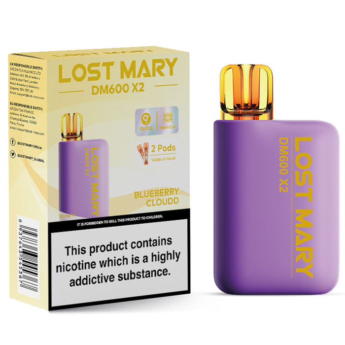 Lost Mary DM600 X2 Disposable Pod Kit | Best Price | UK | 5 Pcs - vapeswholesale