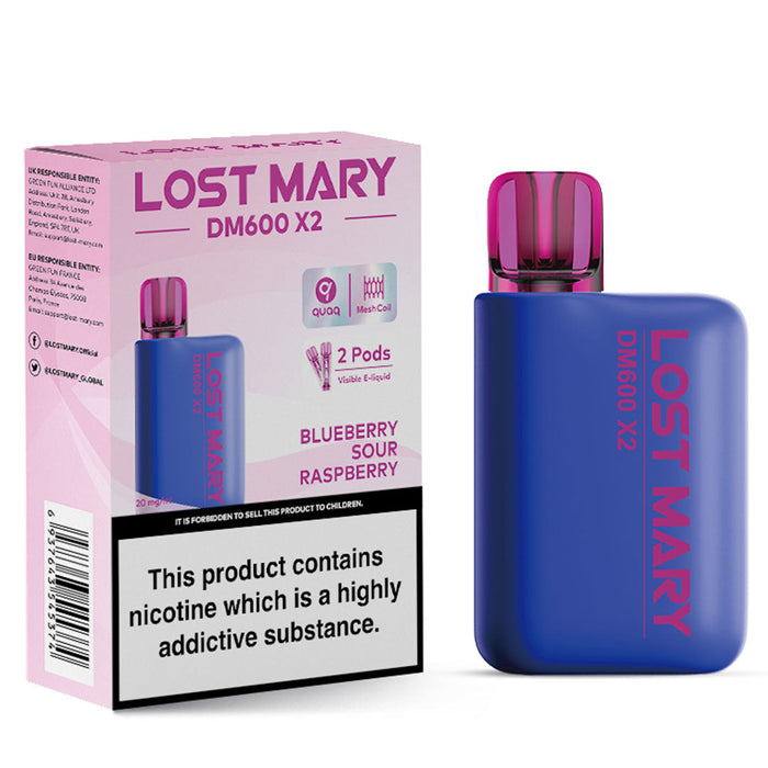 Lost Mary DM600 X2 Disposable Pod Kit | Best Price | UK | 5 Pcs - vapeswholesale