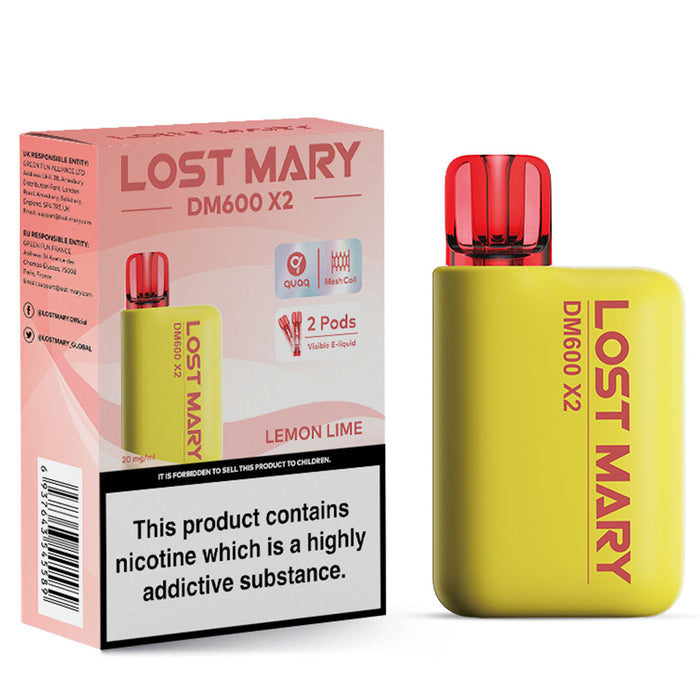 Lost Mary DM600 X2 Disposable Pod Kit | Best Price | UK | 5 Pcs - vapeswholesale