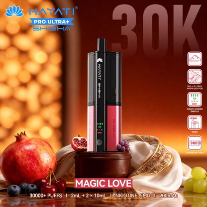 Hayati Pro Ultra+ Shisha 30K Puffs Vape Kit