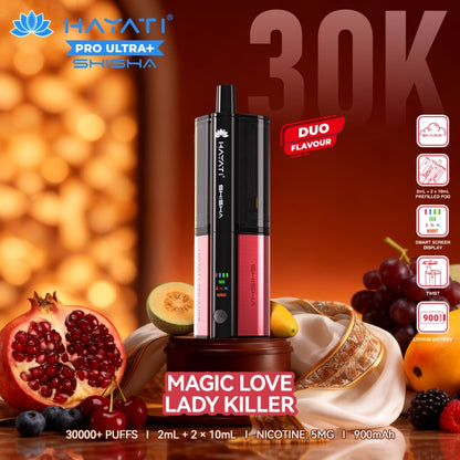 Hayati Pro Ultra+ Shisha 30K Puffs Vape Kit