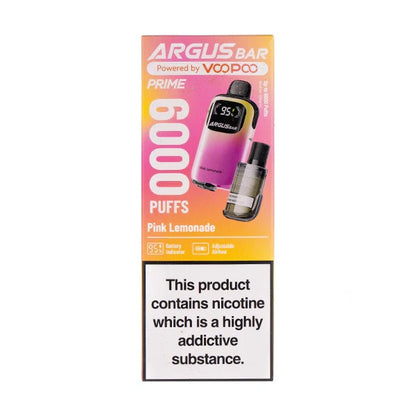 Voopoo Argus Bar Prime 6000 Disposable Vape | Best Price | UK | Vapes Wholesale - vapeswholesale