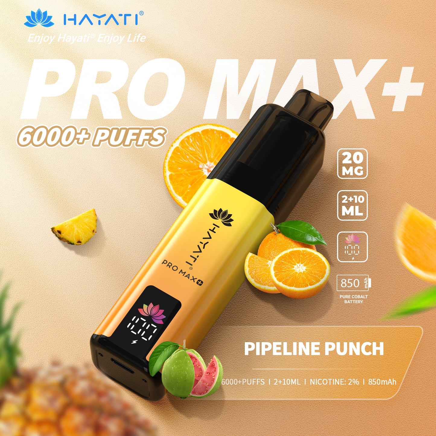 Hayati Pro Max + 6000 Puffs  | Best Price | UK | Vapes Wholesale