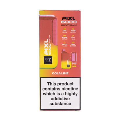 PIXL 6000 Big Puff Disposable Vape | Best Price | UK - vapeswholesale