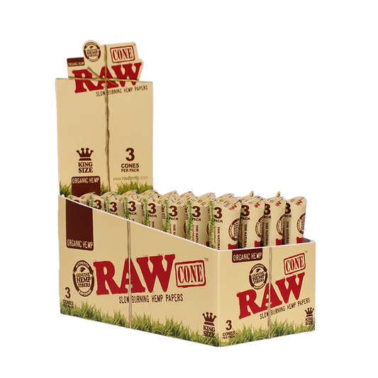 RAW Organic Hemp Cones
