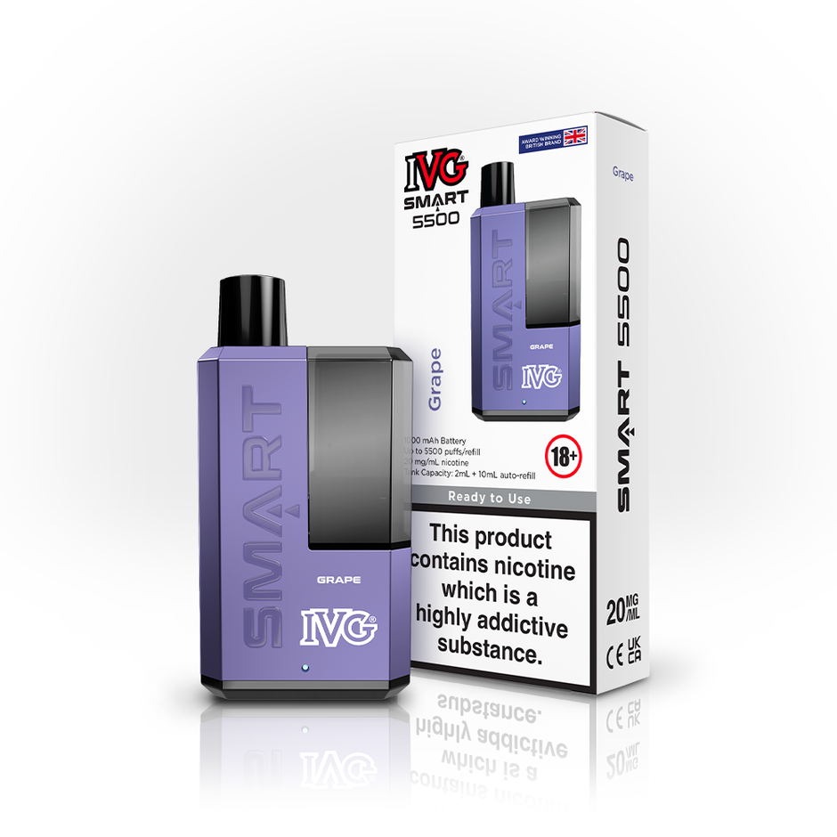 IVG Smart 5500 Disposable Vape | Best Price | UK | Vapes Wholesale