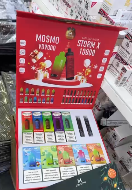 The Mosmo VD9000 Strom x 10k Christmas Gift Pack - vapeswholesale