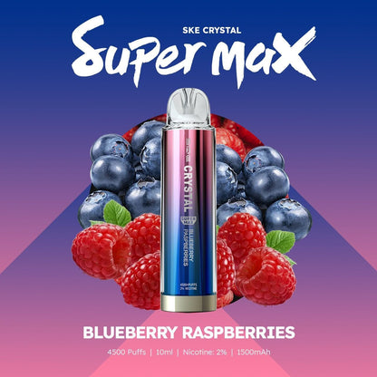 SKE Crystal  Super MAX 4500 puffs | 10 Pcs - vapeswholesale