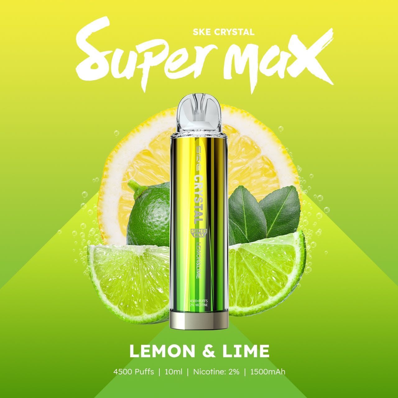 SKE Crystal  Super MAX 4500 puffs | 10 Pcs - vapeswholesale