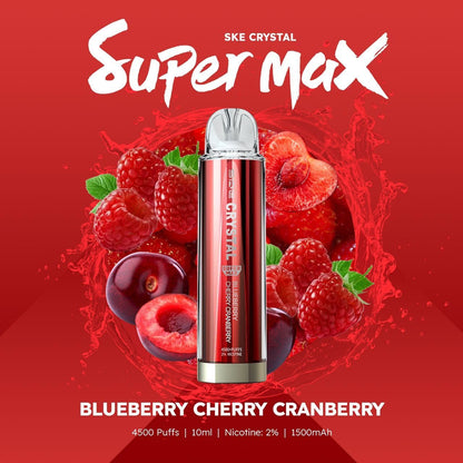 SKE Crystal  Super MAX 4500 puffs | 10 Pcs - vapeswholesale