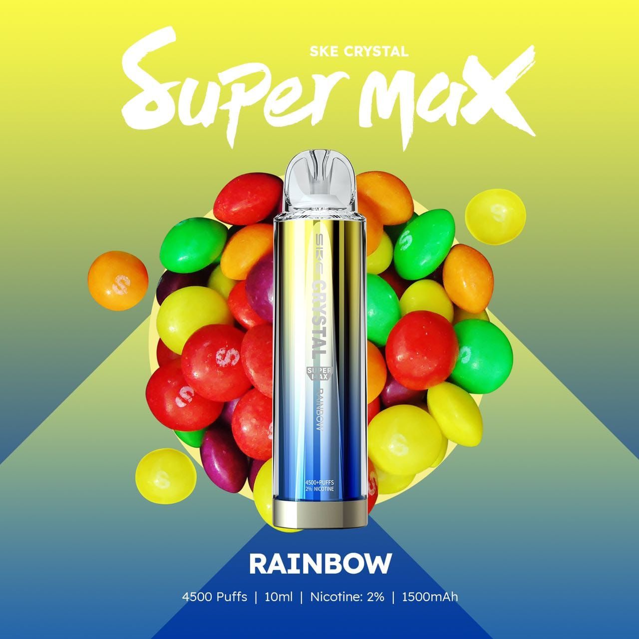 SKE Crystal  Super MAX 4500 puffs | 10 Pcs - vapeswholesale