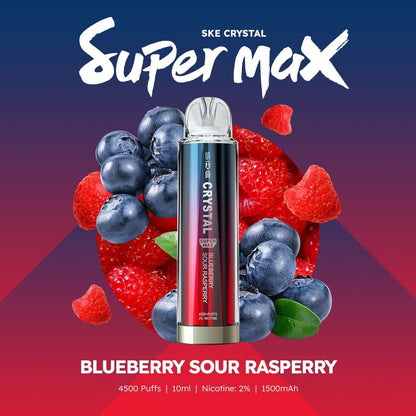 SKE Crystal  Super MAX 4500 puffs | 10 Pcs - vapeswholesale