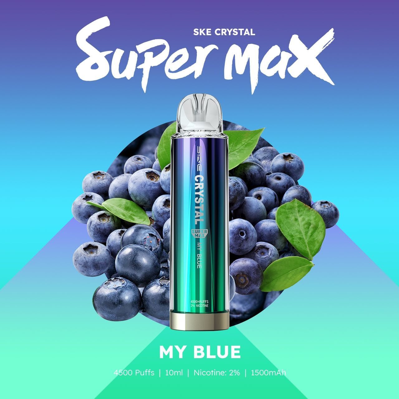 SKE Crystal  Super MAX 4500 puffs | 10 Pcs - vapeswholesale