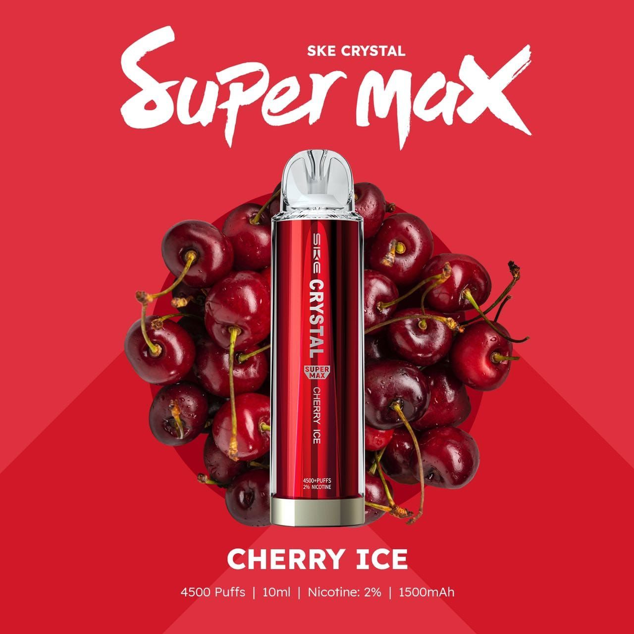 SKE Crystal  Super MAX 4500 puffs | 10 Pcs - vapeswholesale