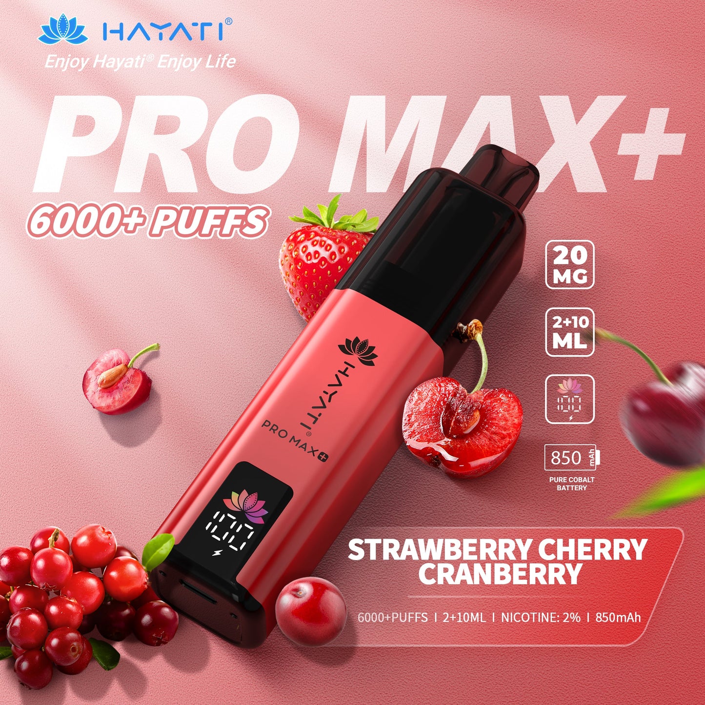 Hayati Pro Max + 6000 Puffs  | Best Price | UK | Vapes Wholesale