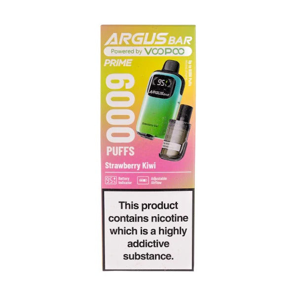 Voopoo Argus Bar Prime 6000 Disposable Vape | Best Price | UK | Vapes Wholesale - vapeswholesale