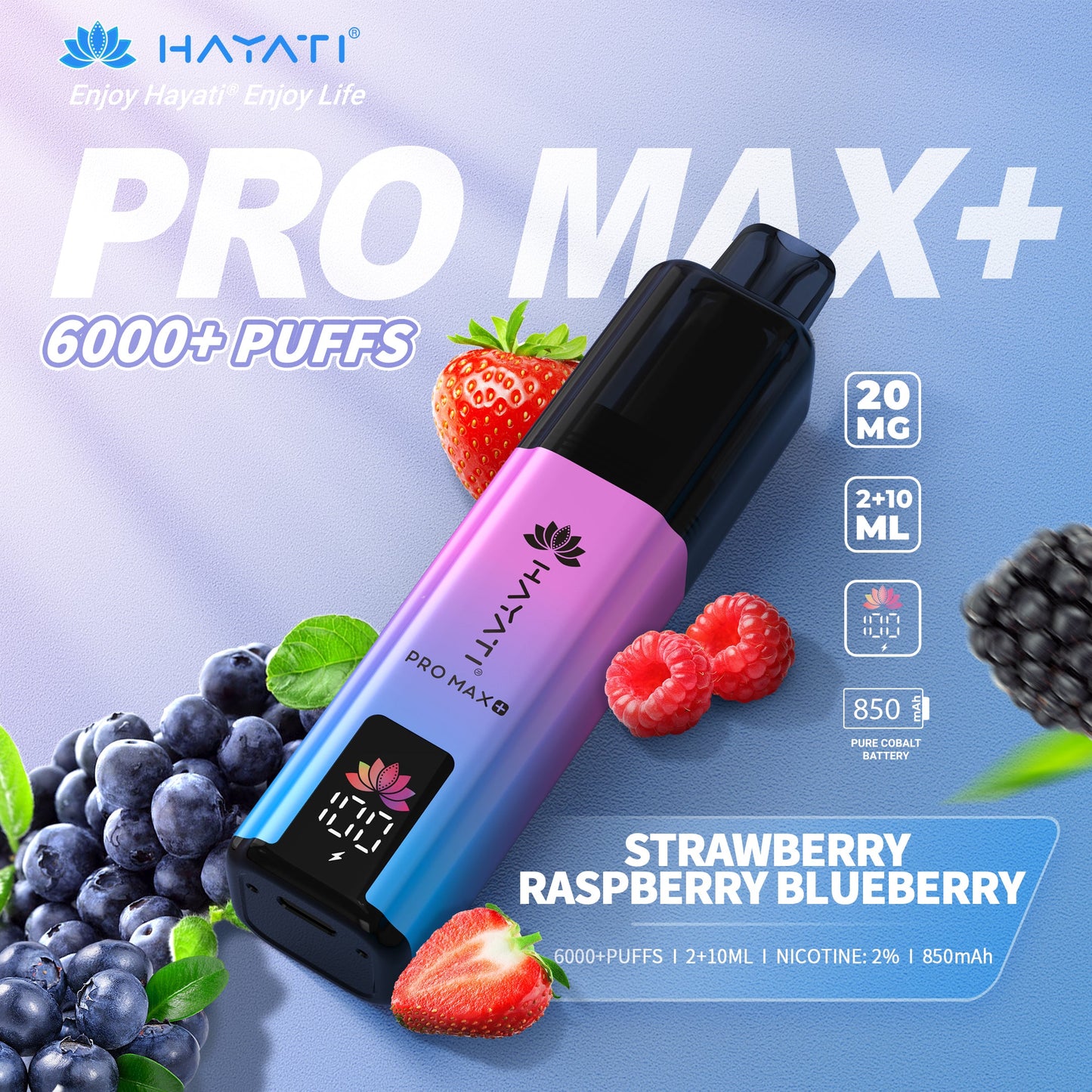 Hayati Pro Max + 6000 Puffs  | Best Price | UK | Vapes Wholesale