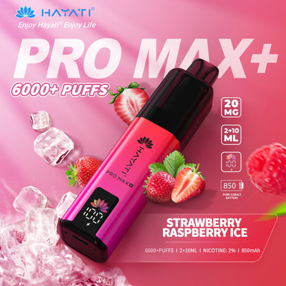 Hayati Pro Max + 6000 Puffs  | Best Price | UK | Vapes Wholesale