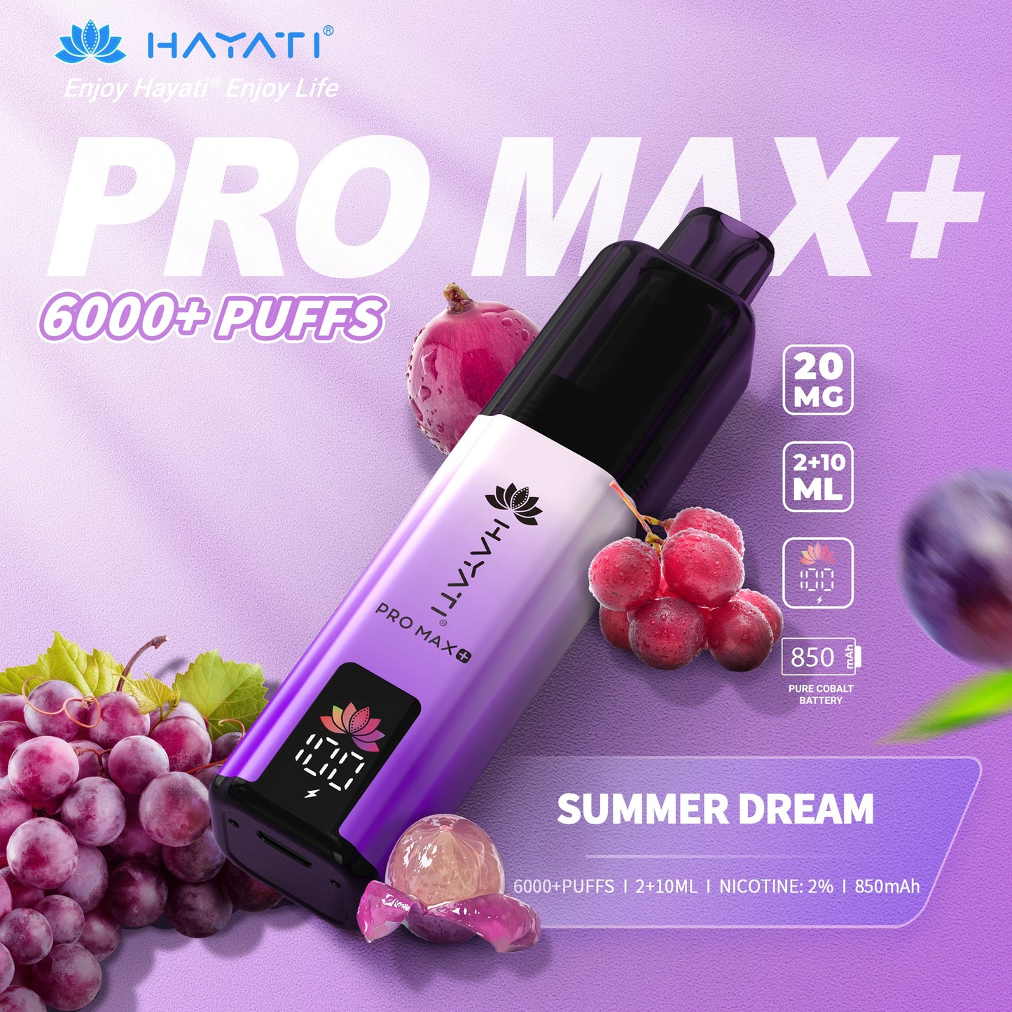 Hayati Pro Max + 6000 Puffs  | Best Price | UK | Vapes Wholesale