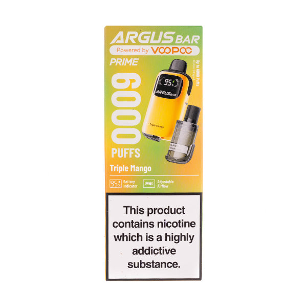 Voopoo Argus Bar Prime 6000 Disposable Vape | Best Price | UK | Vapes Wholesale - vapeswholesale