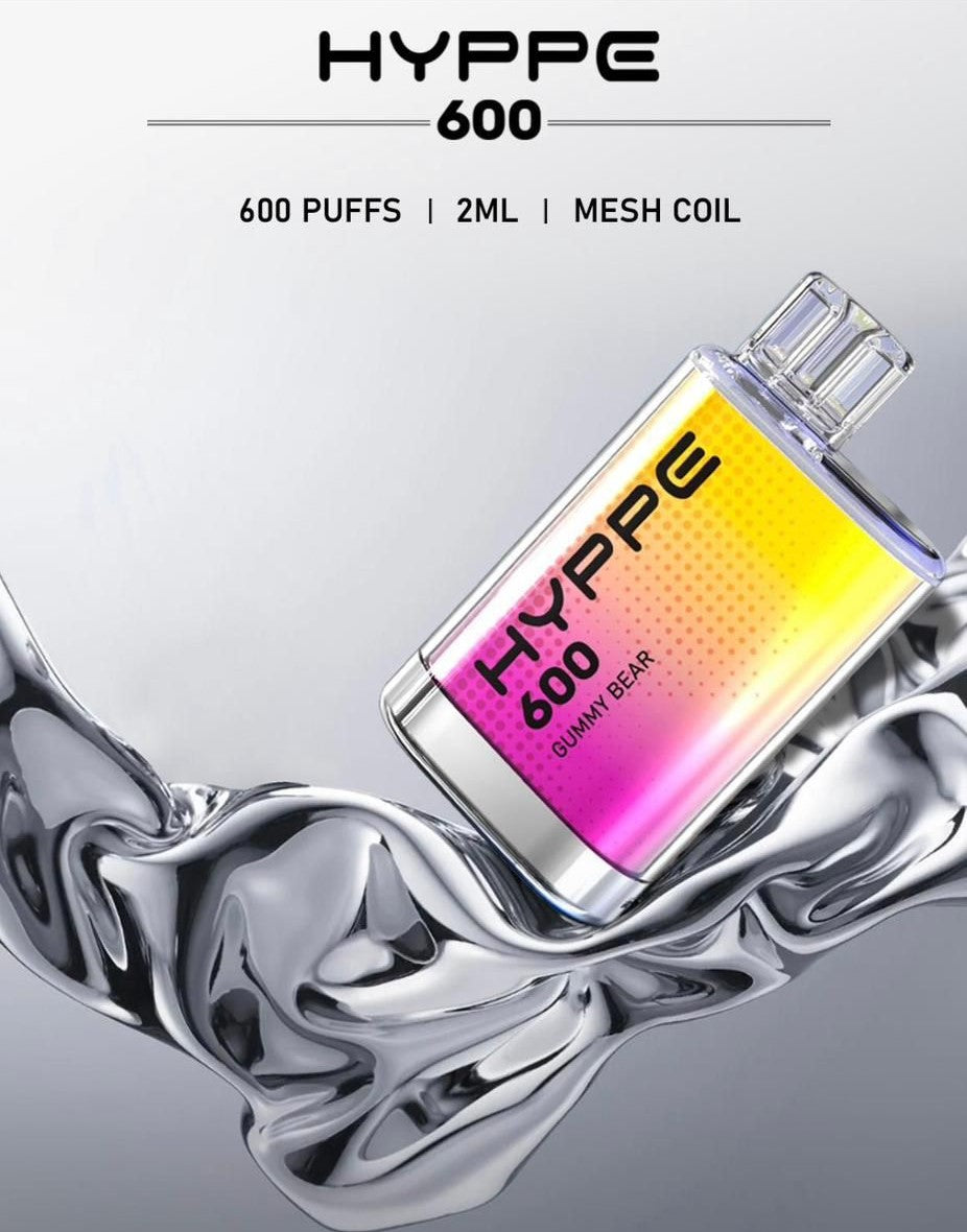 HYPPE 600 Puffs Mesh Coil 2 ML - vapeswholesale