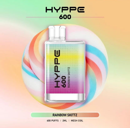 HYPPE 600 Puffs Mesh Coil 2 ML - vapeswholesale