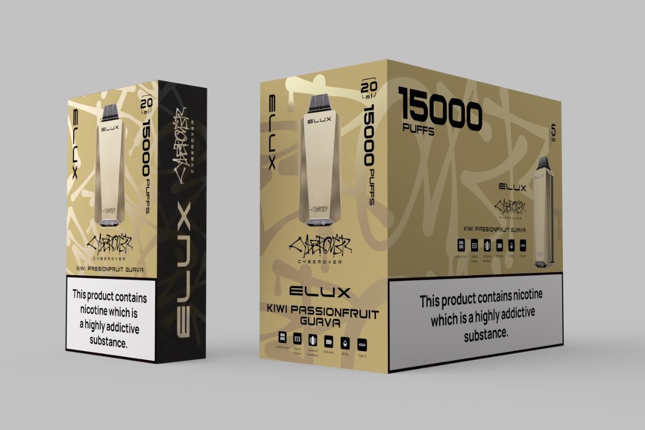 Elux Cyberover 15000 Puffs Disposable Vape Device | Best Price | UK - vapeswholesale