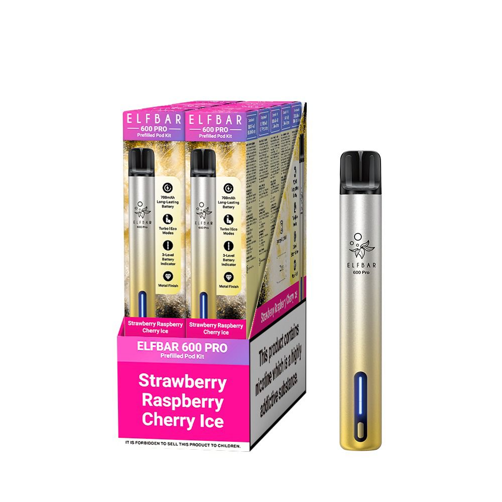 ELF BAR 600 PRO Prefilled Pod Kit | Wholesale UK Bulk Buy Supplier