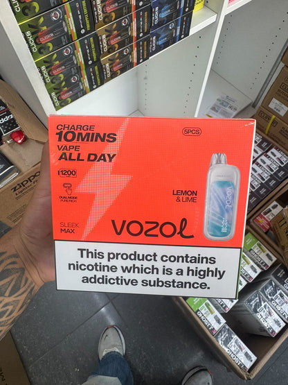VOZOL Sleek Max product packaging view
