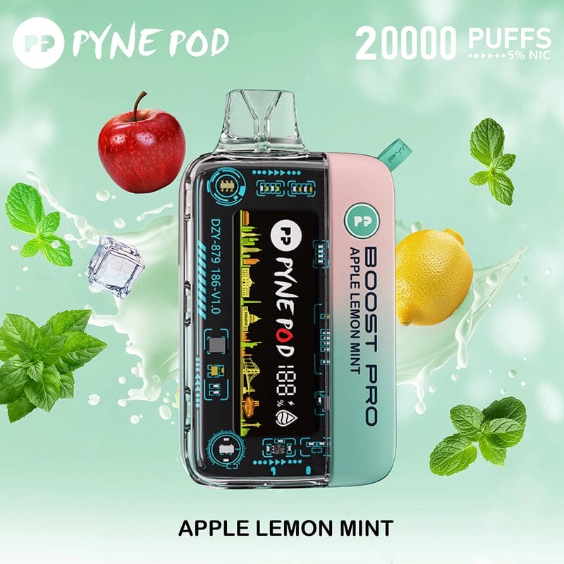 Pyne Pod Boost Pro Disposable Vape Kit 20000 Puffs | Wholesale | UK - vapeswholesale